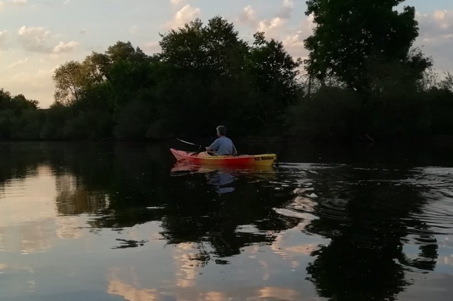 Die Havel auf einer ihrer ersten Fahrten